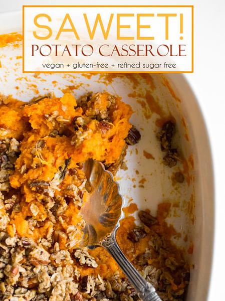 Sweet Potato Crumble Casserole