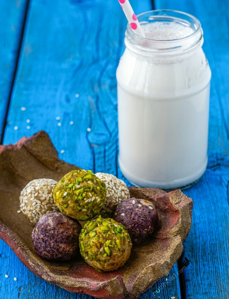 Sesame Fig Bliss Balls - Nutriholist