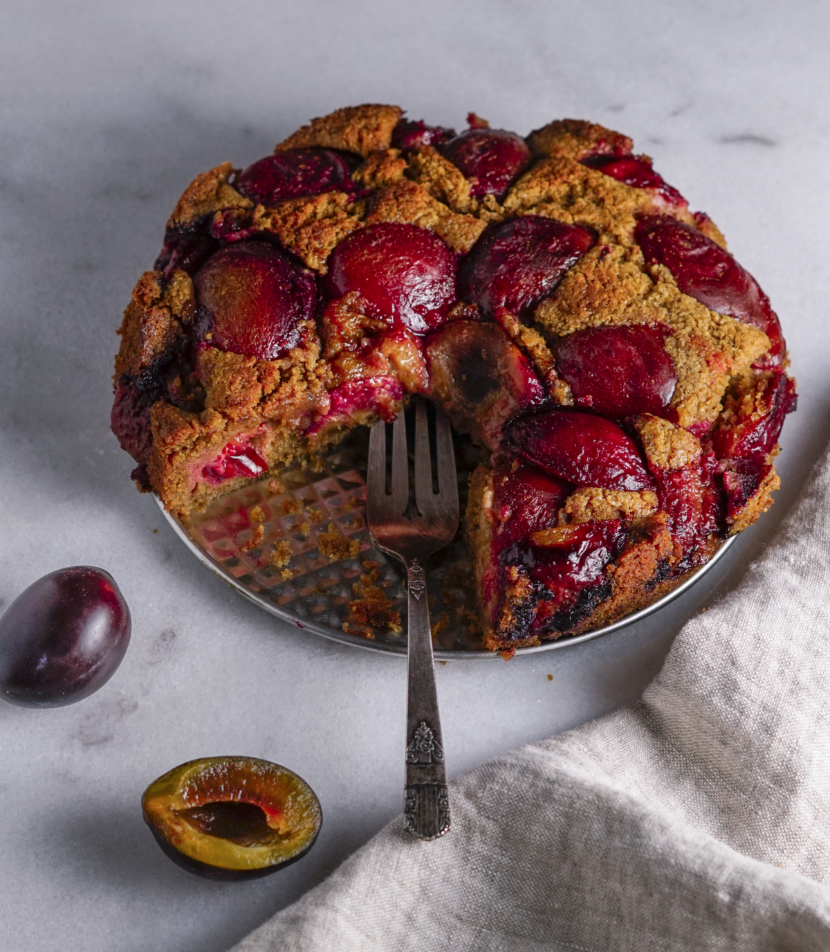 Glutenfree Plum Cake Nutriholist