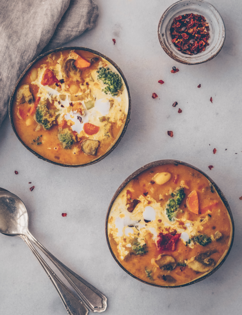 Coconut Pumpkin Stew/Soup - Nutriholist