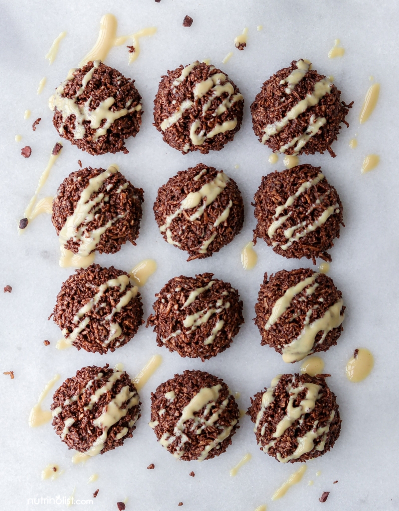 Chocolate Coconut Macaroons - Nutriholist