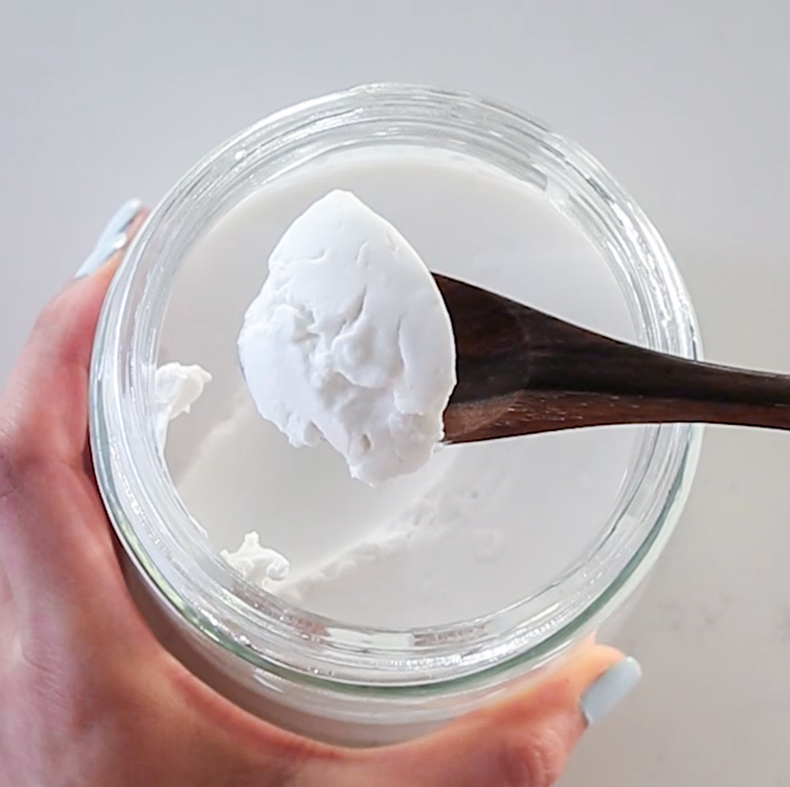 Homemade 2-Ingredient Coconut Yogurt