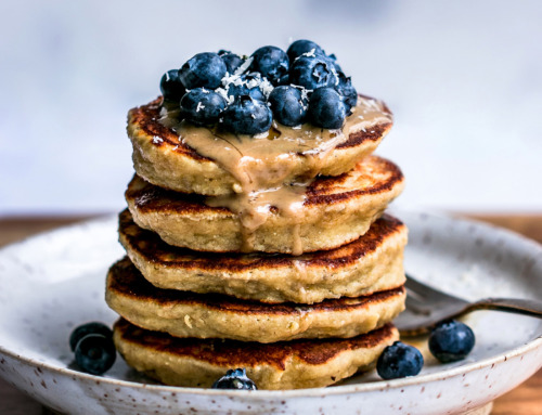 3-Ingredient Almond Flour Pancakes (Paleo)