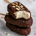 Almond Magnum Ice Cream #Dairyfree #Vegan #Nutriholist