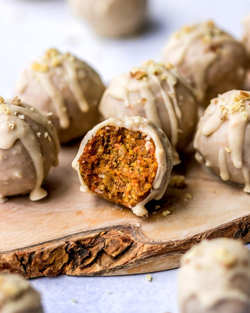 No Bake Carrot Cake Truffles Nutriholist