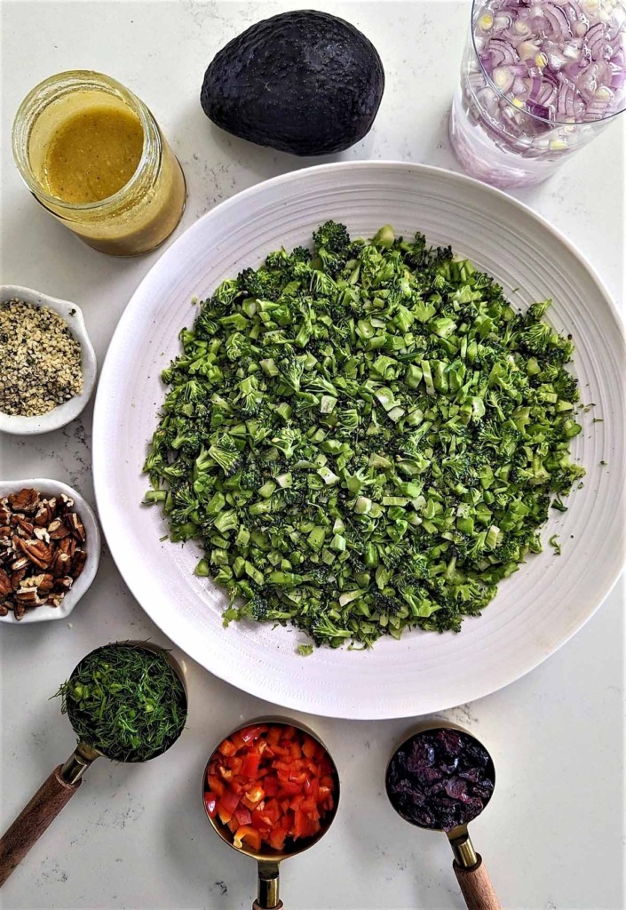Crunchy Broccoli Salad Ingredients